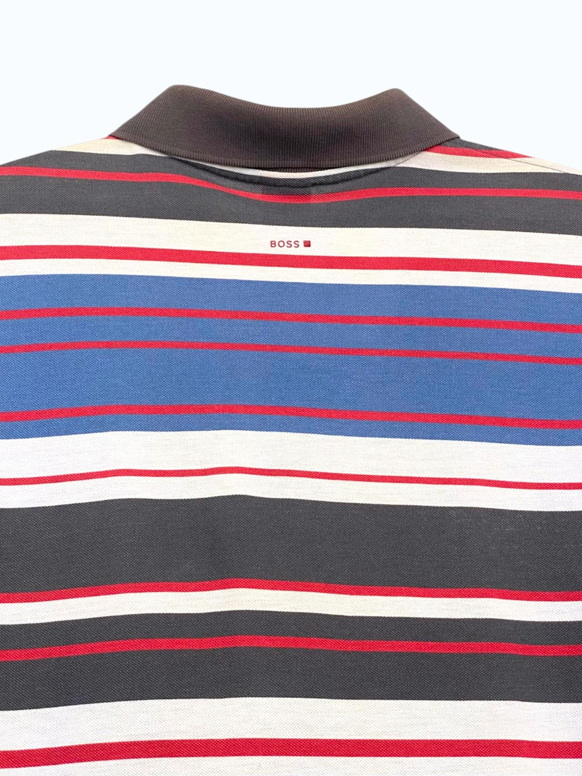 polo a righe Hugo Boss