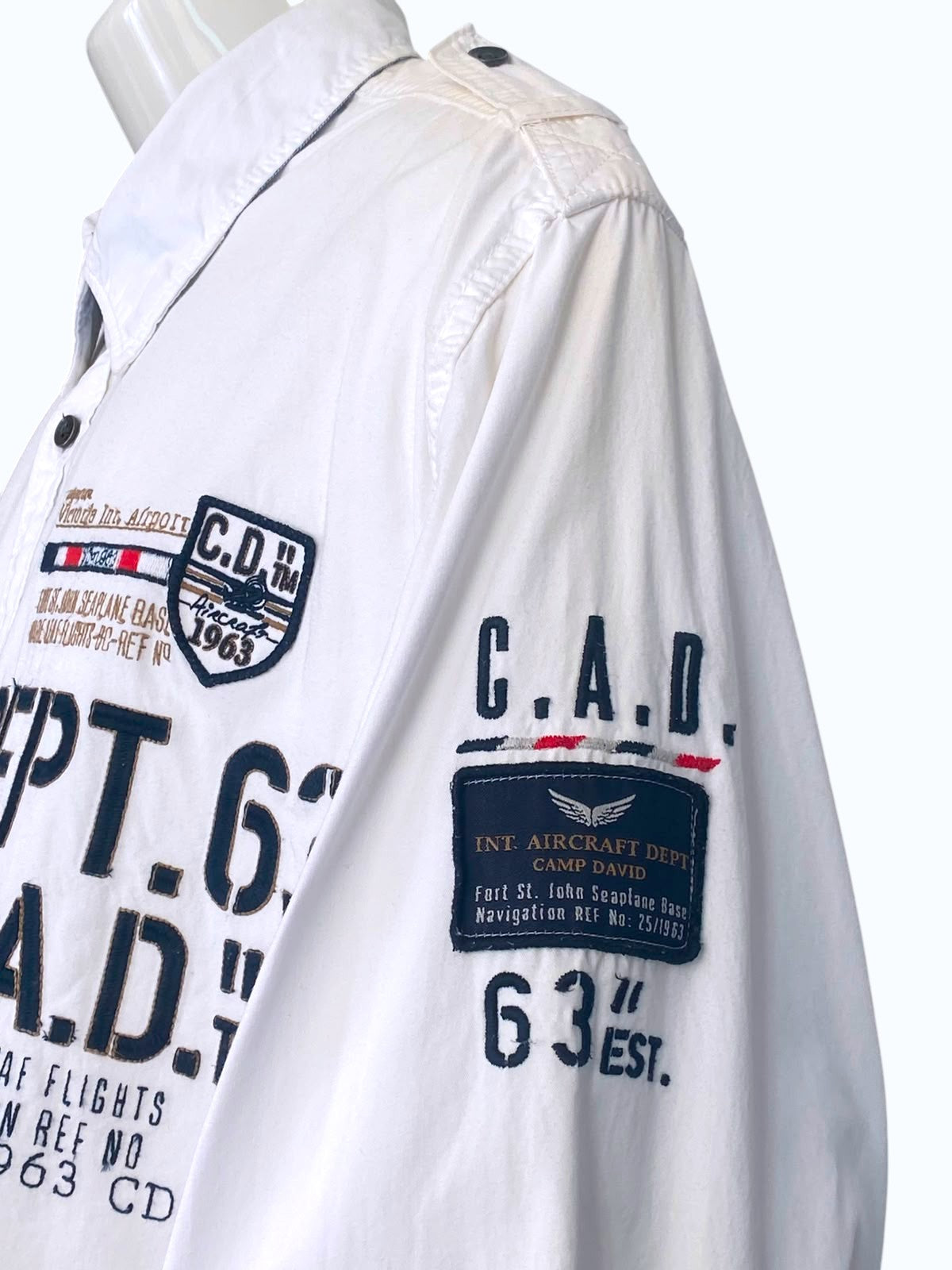 camicia Camp David anni 2000