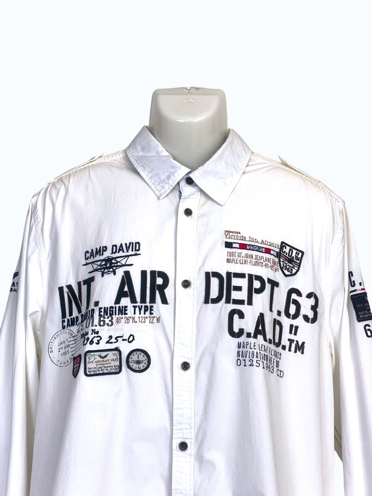 camicia Camp David anni 2000