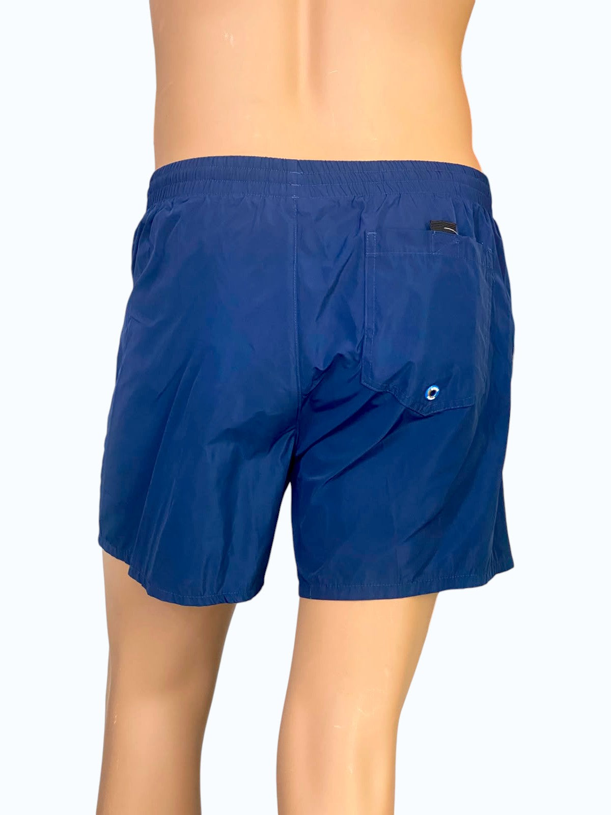 costume a pantaloncino blu navy