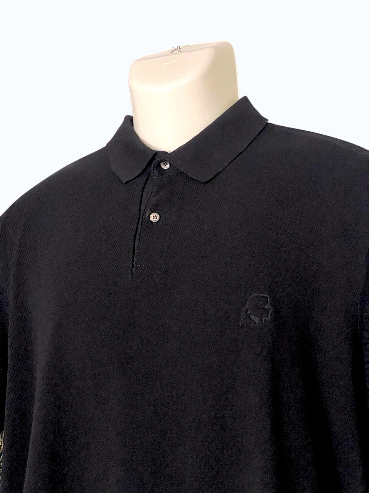 Polo nera Karl Lagerfeld