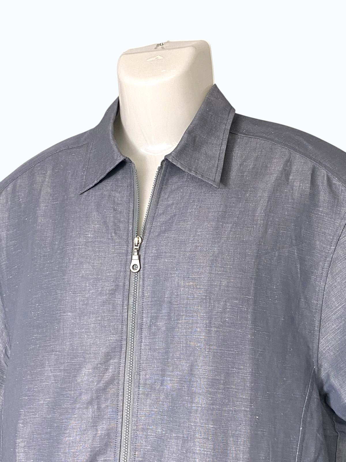 Camicia con zip uomo
