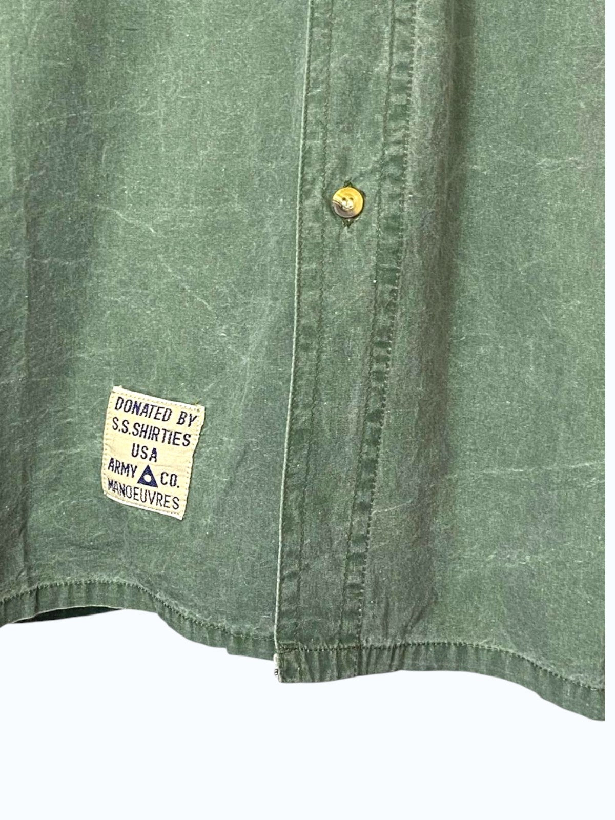 camicia esercito a maniche corte