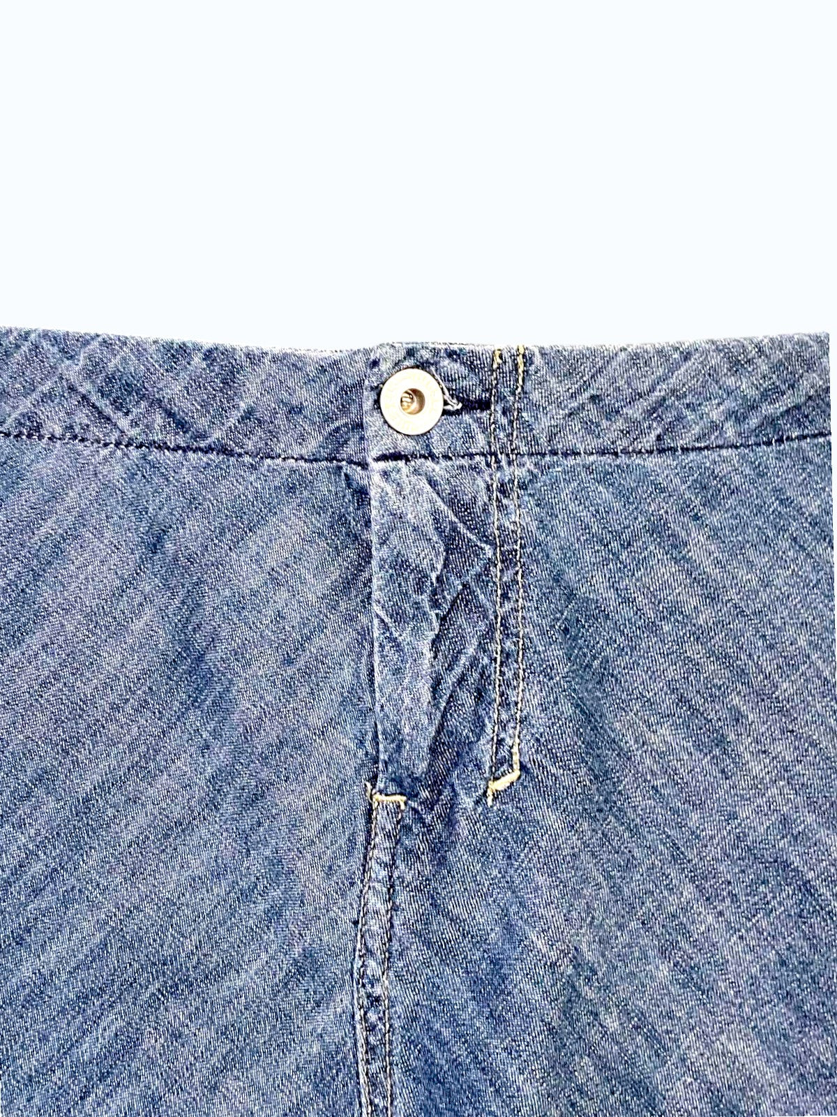 gonna a vita bassa in jeans Diesel anni 2000