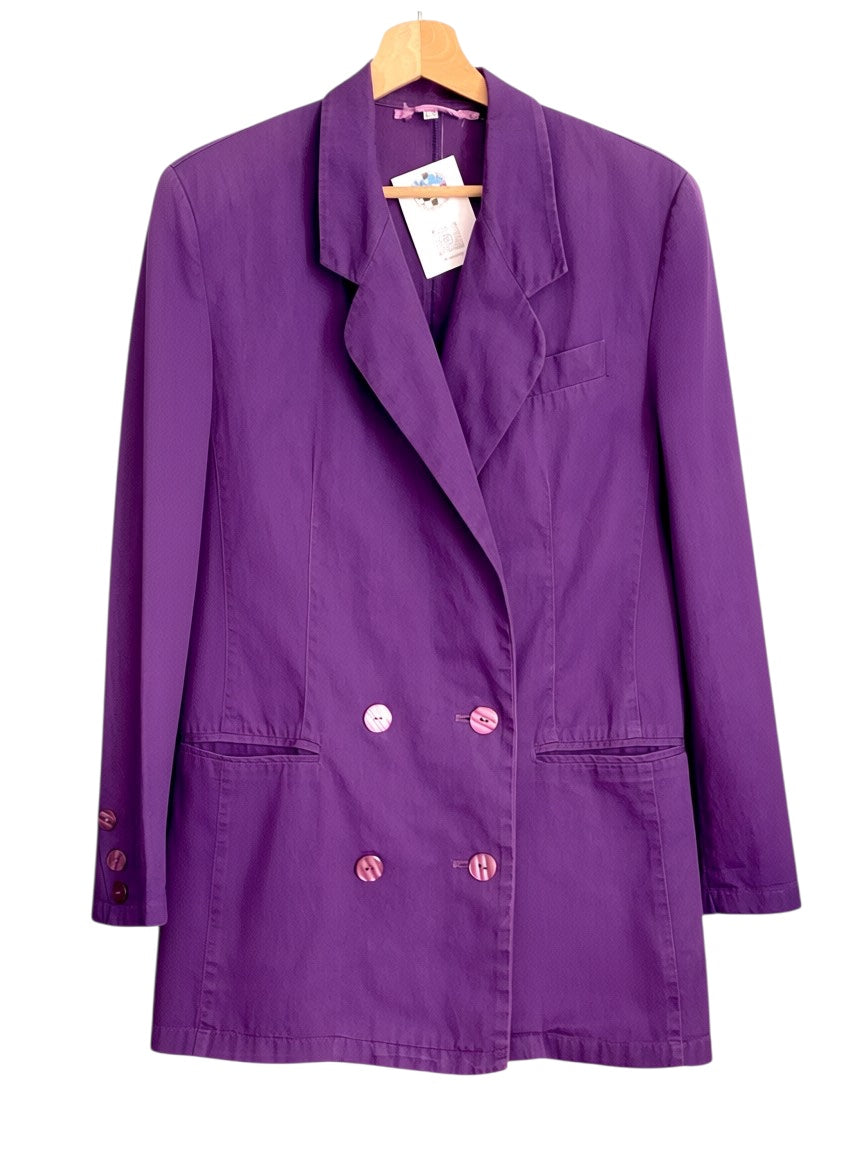 Blazer donna viola