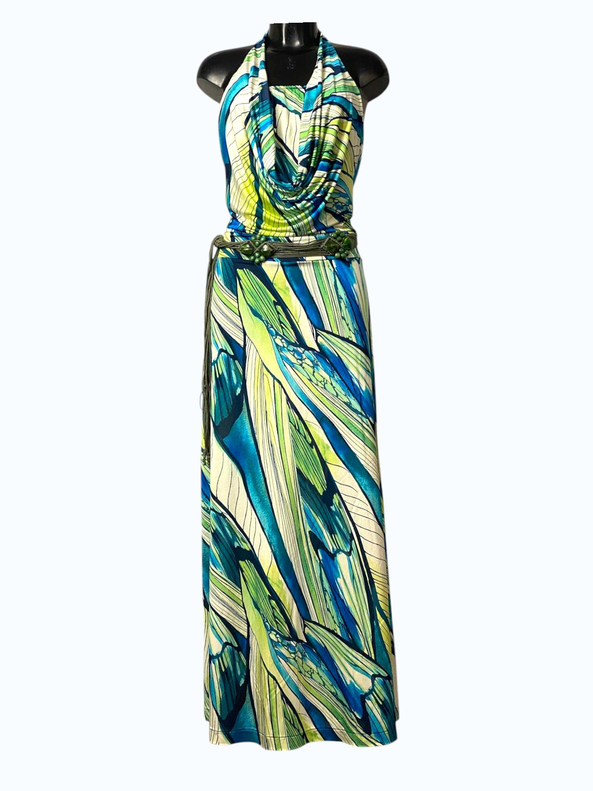 vestito lungo con schiena scoperta y2k