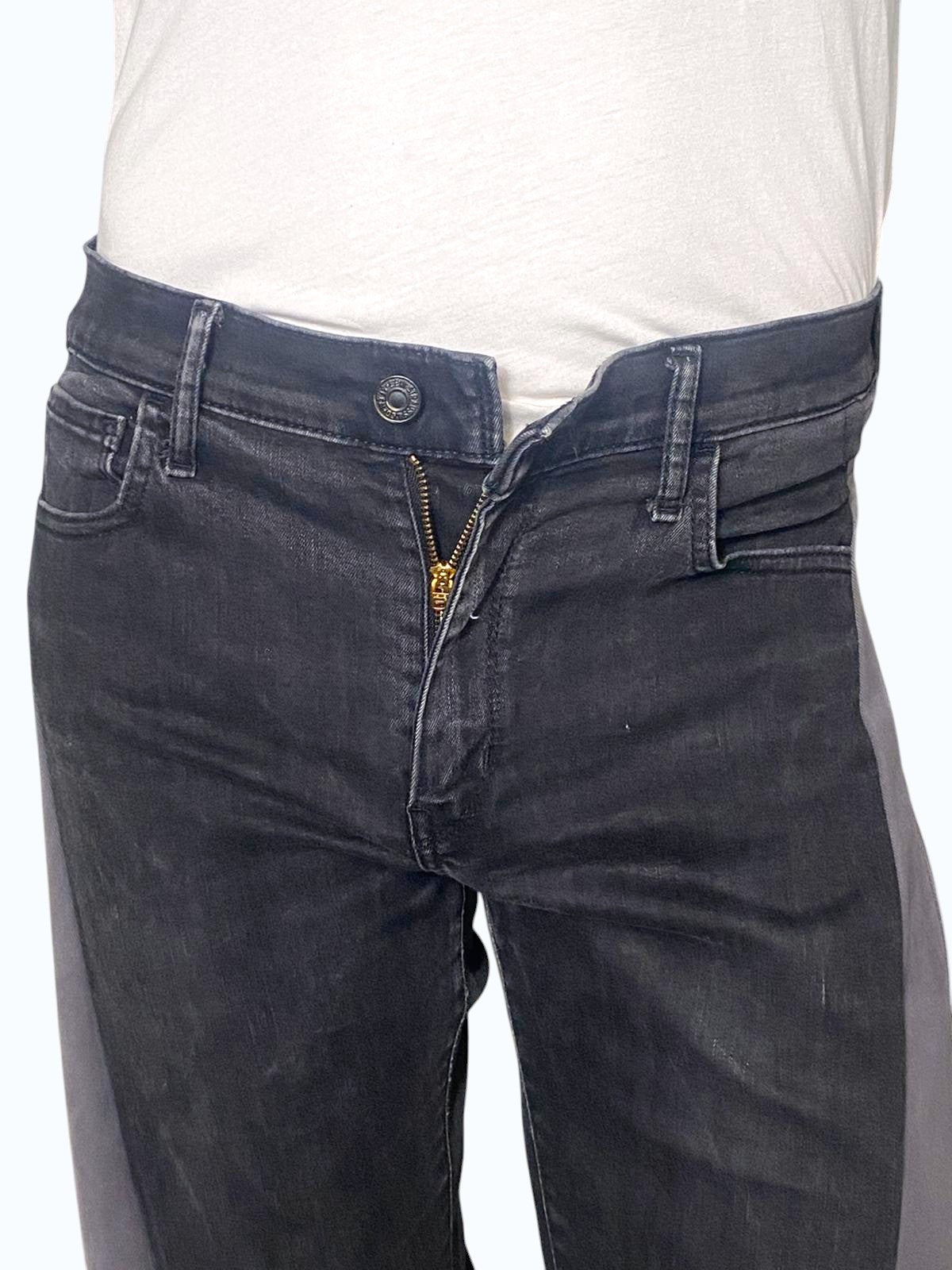 jeans reworked grigi