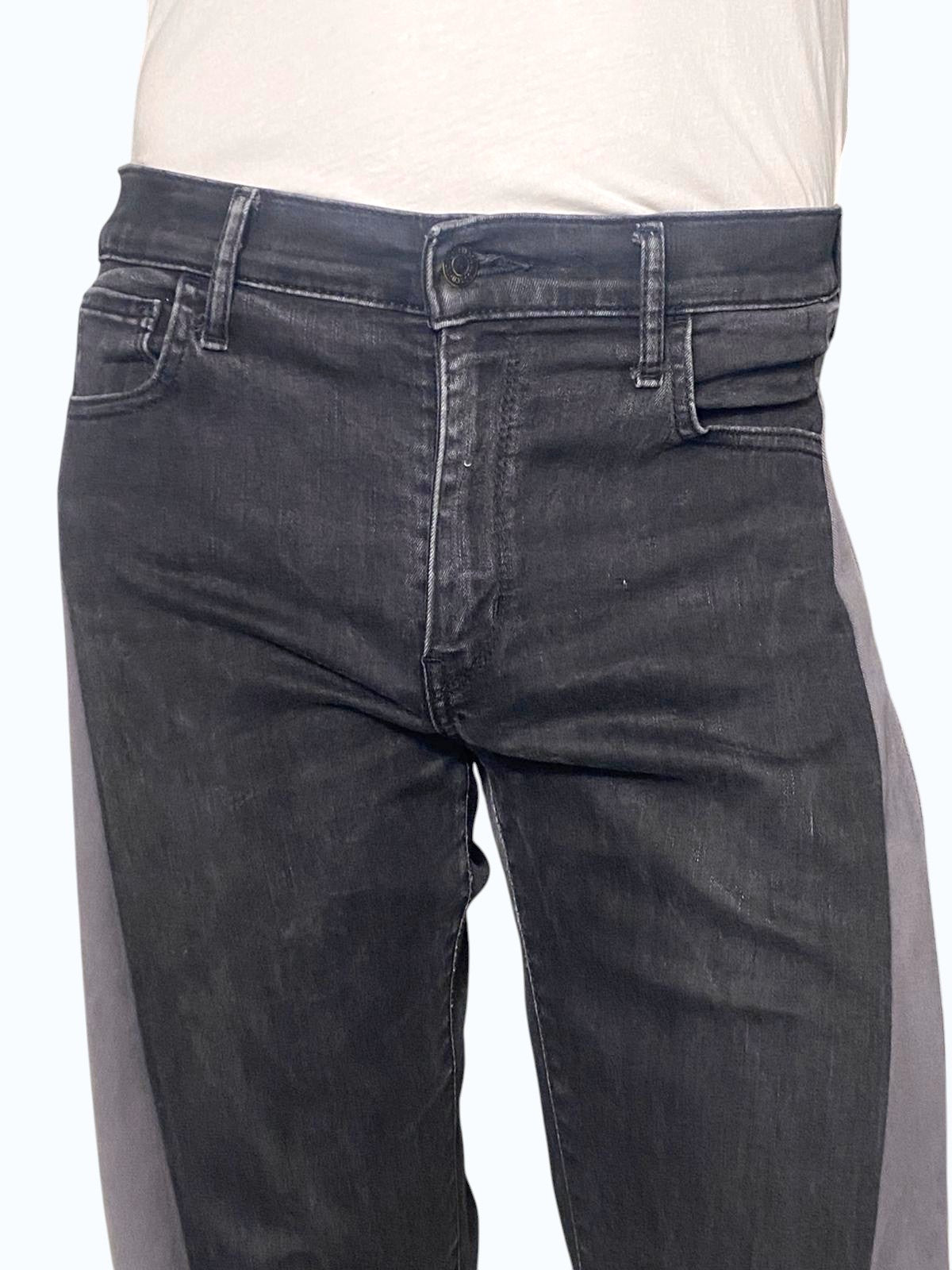 jeans reworked grigi
