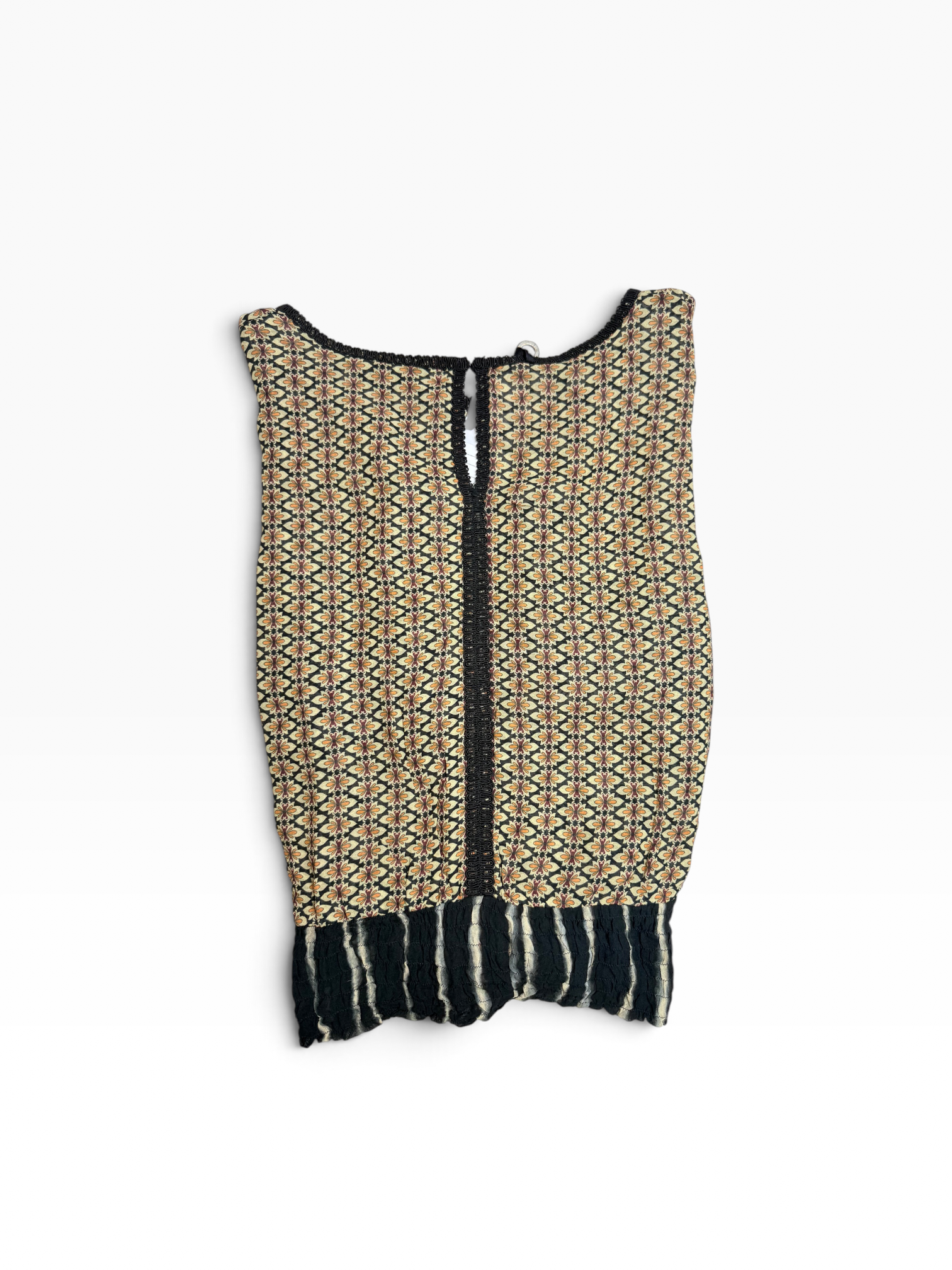 FLOWER SILK BLUSA
