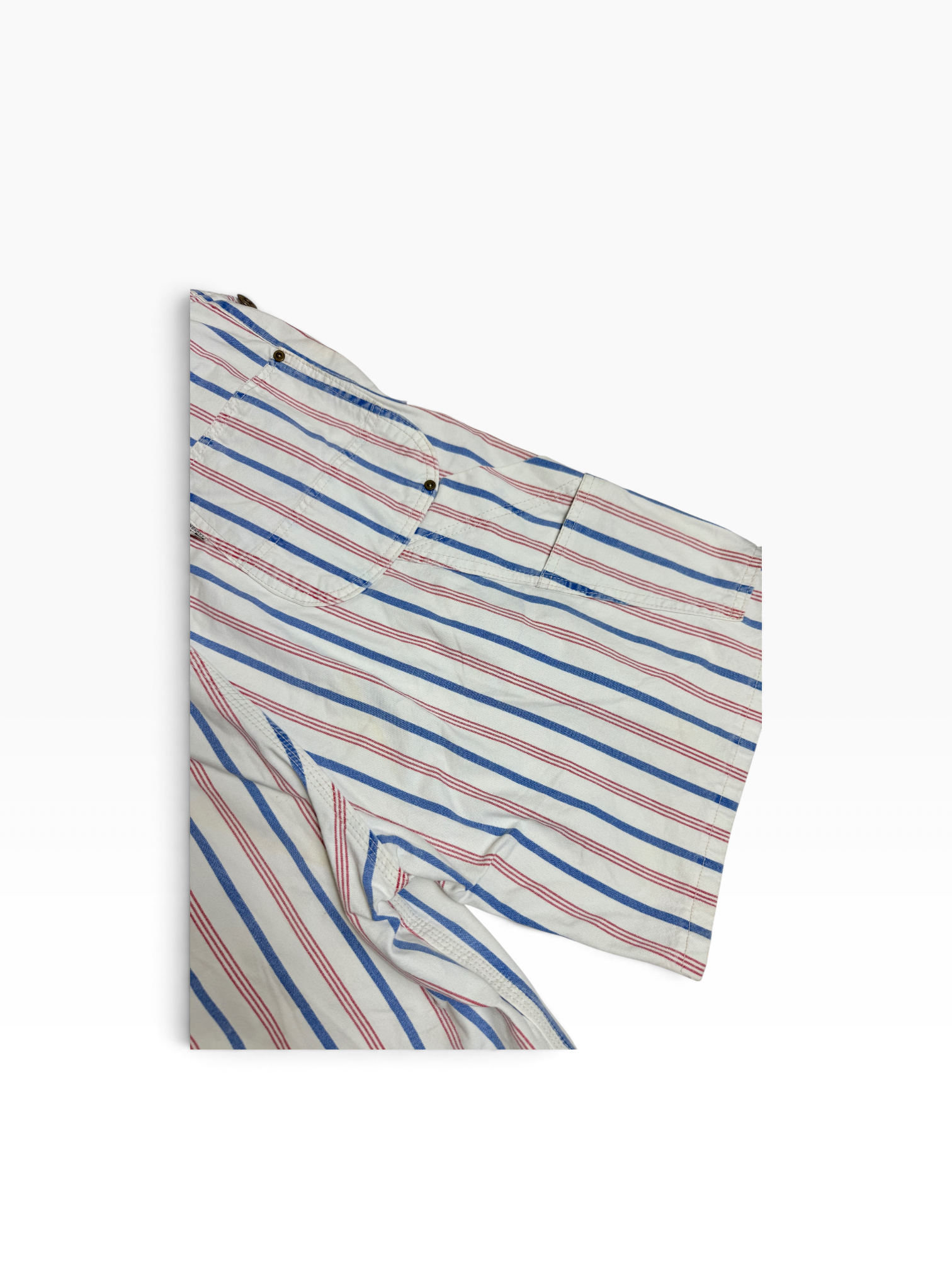 RIVET LAUNDRY STRIPED-OVERALL . SALOPETTE