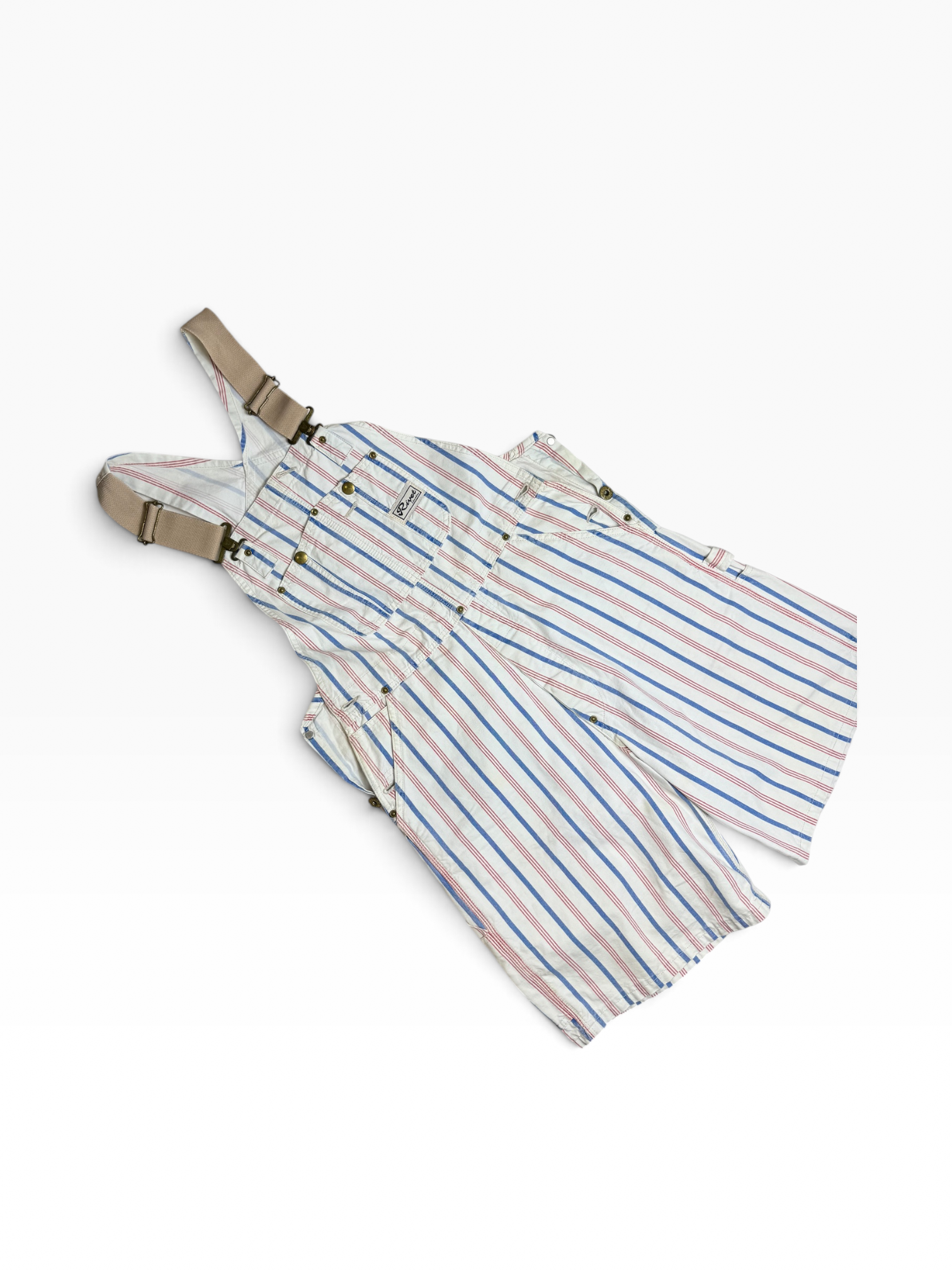 RIVET LAUNDRY STRIPED-OVERALL . SALOPETTE