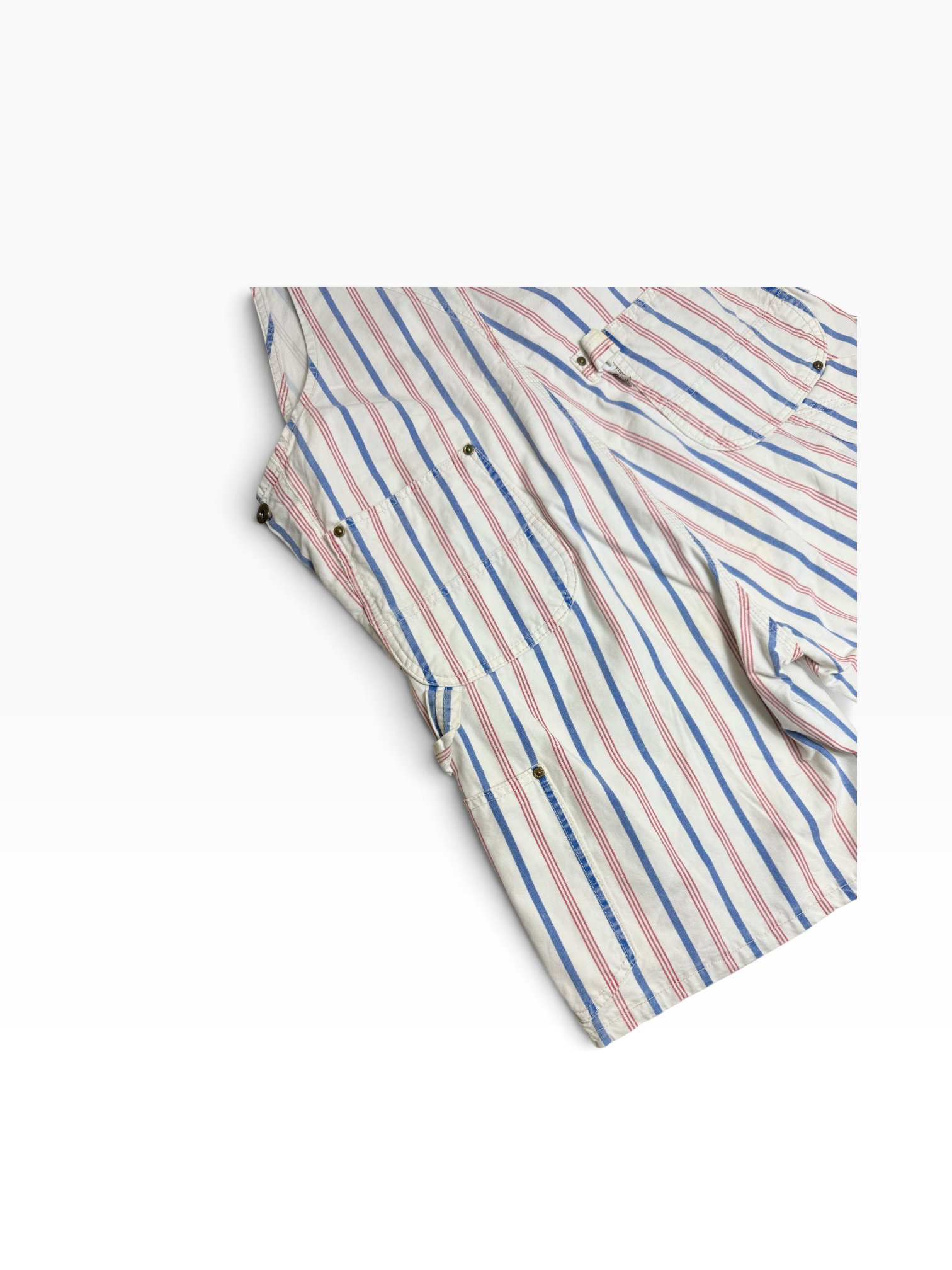 RIVET LAUNDRY STRIPED-OVERALL . SALOPETTE