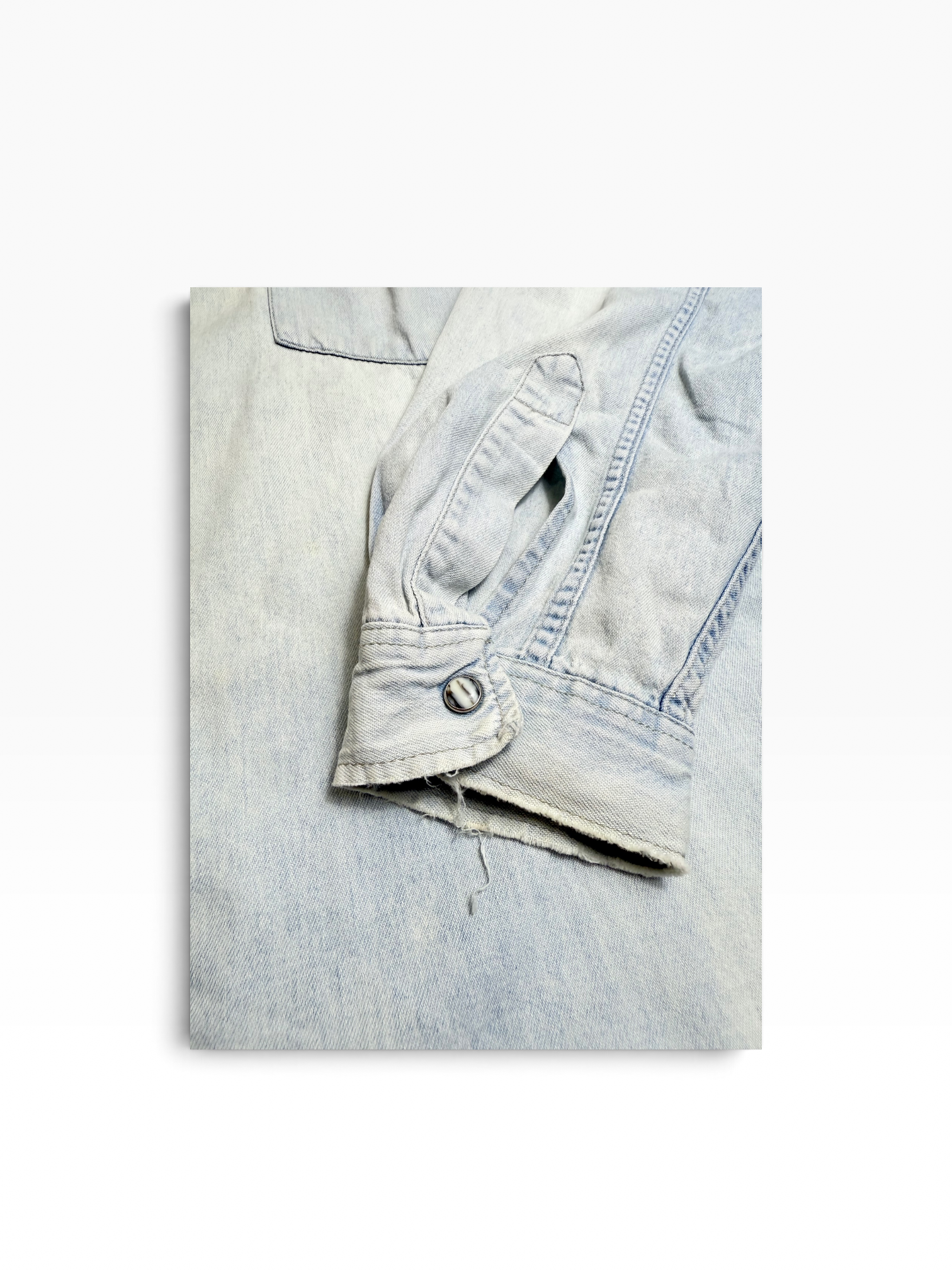 60'S LEVI'S DENIM SHIRT - CAMICIA LEVIS IN DENIM ANNI 60